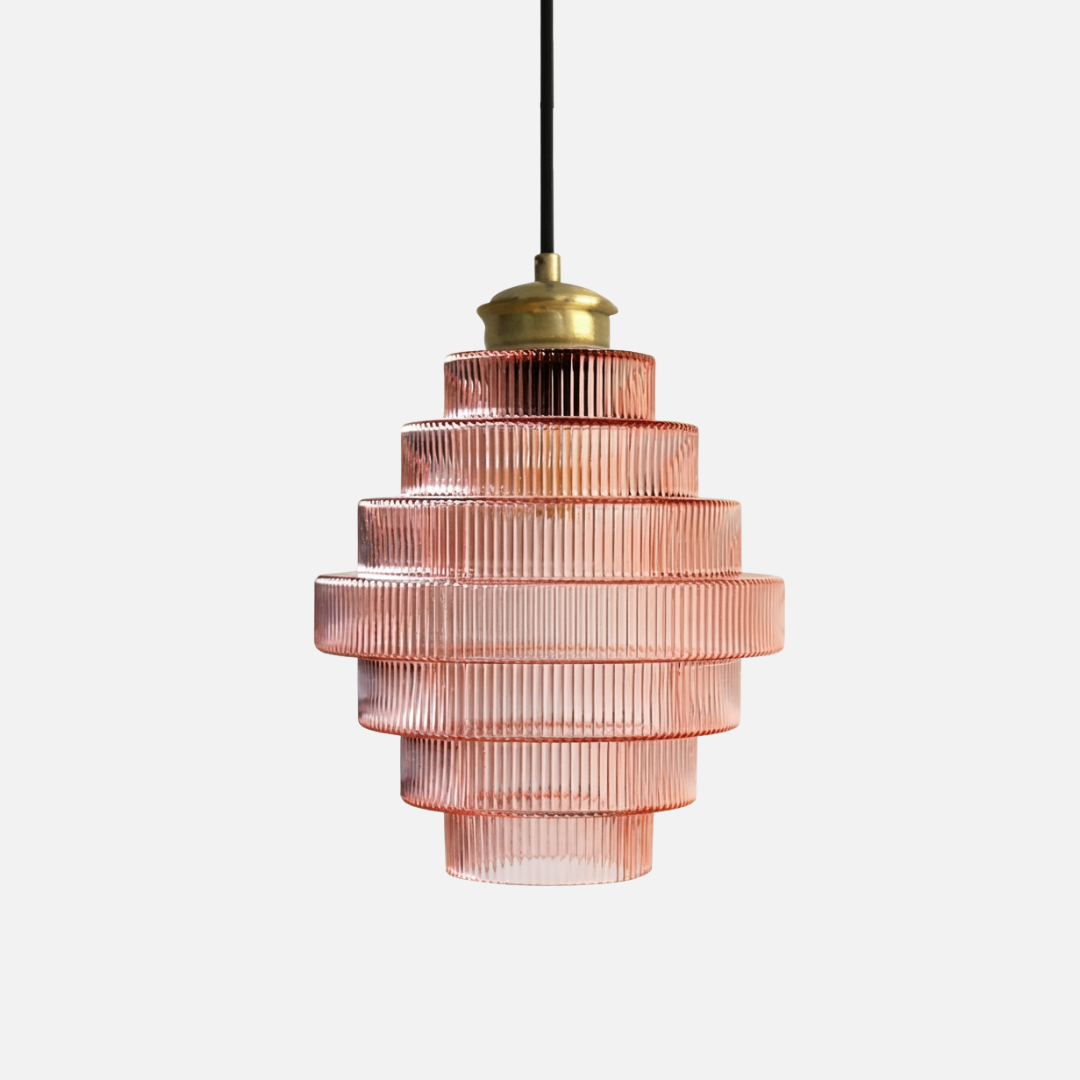 Pendant Light | Ribbed Layered