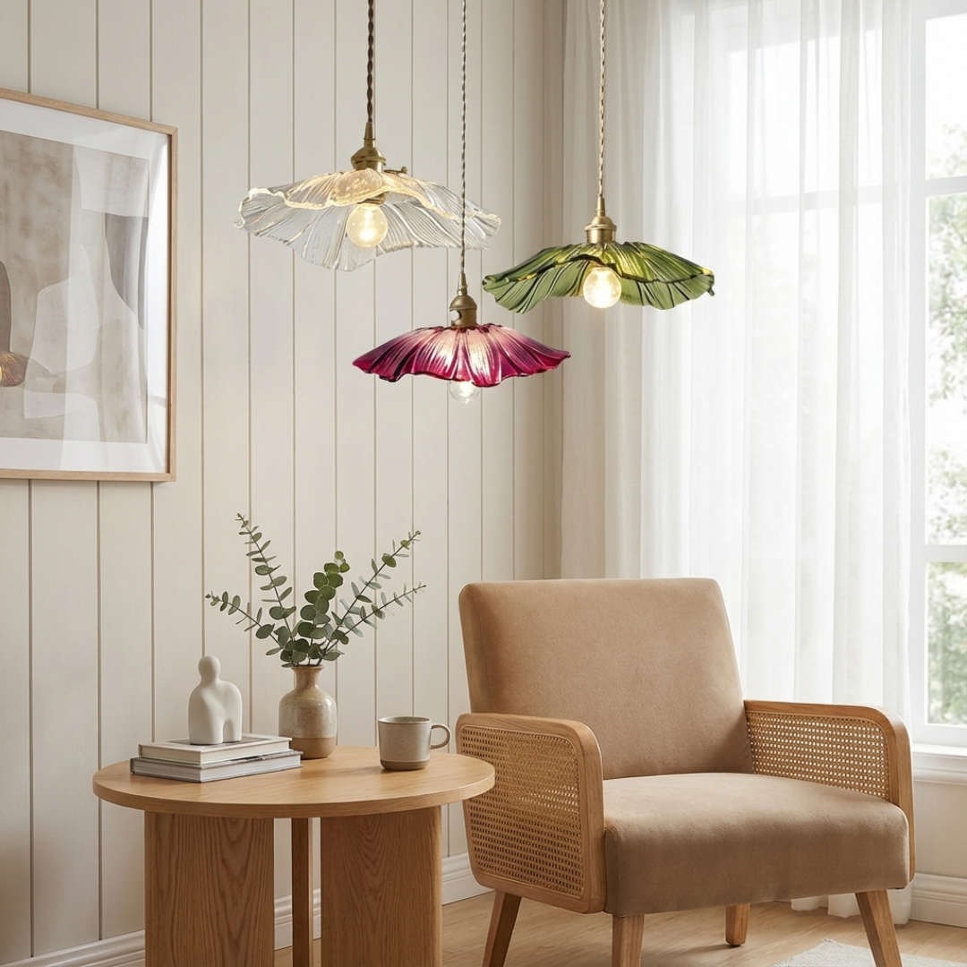 Pendant Light | Lotus Shade
